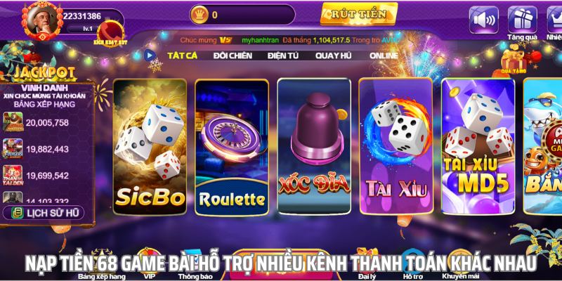 Hoàn Trả 68 Game Bài – Cơ Hội Vàng Để Gỡ Lại Vốn Đã Mất